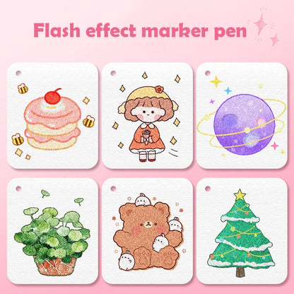 Colorful Glitter Gel Pen Set