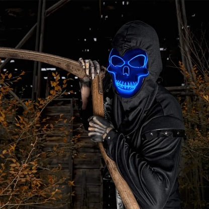 Glow-in-the-Dark | Menacing Skull Mask