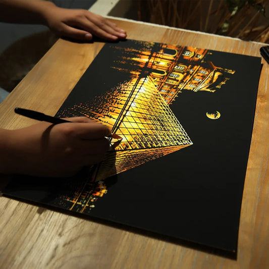 Nightfall Scratch Art Adventure