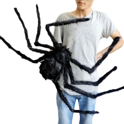 Giant Scary Spider Plush