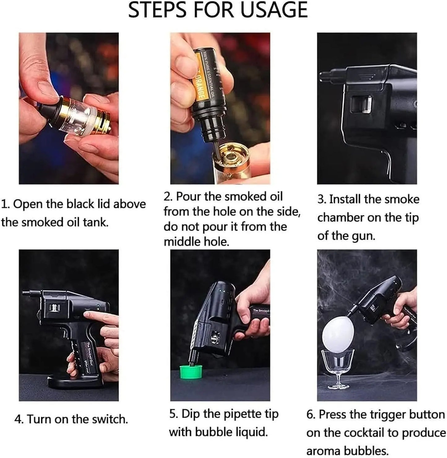 Magic Smoke Bubble Maker