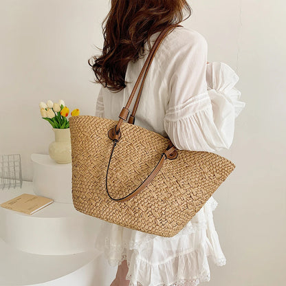 Chic Woven Tote for Women