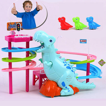 Dinosaur Stairs Paradise Slide Set