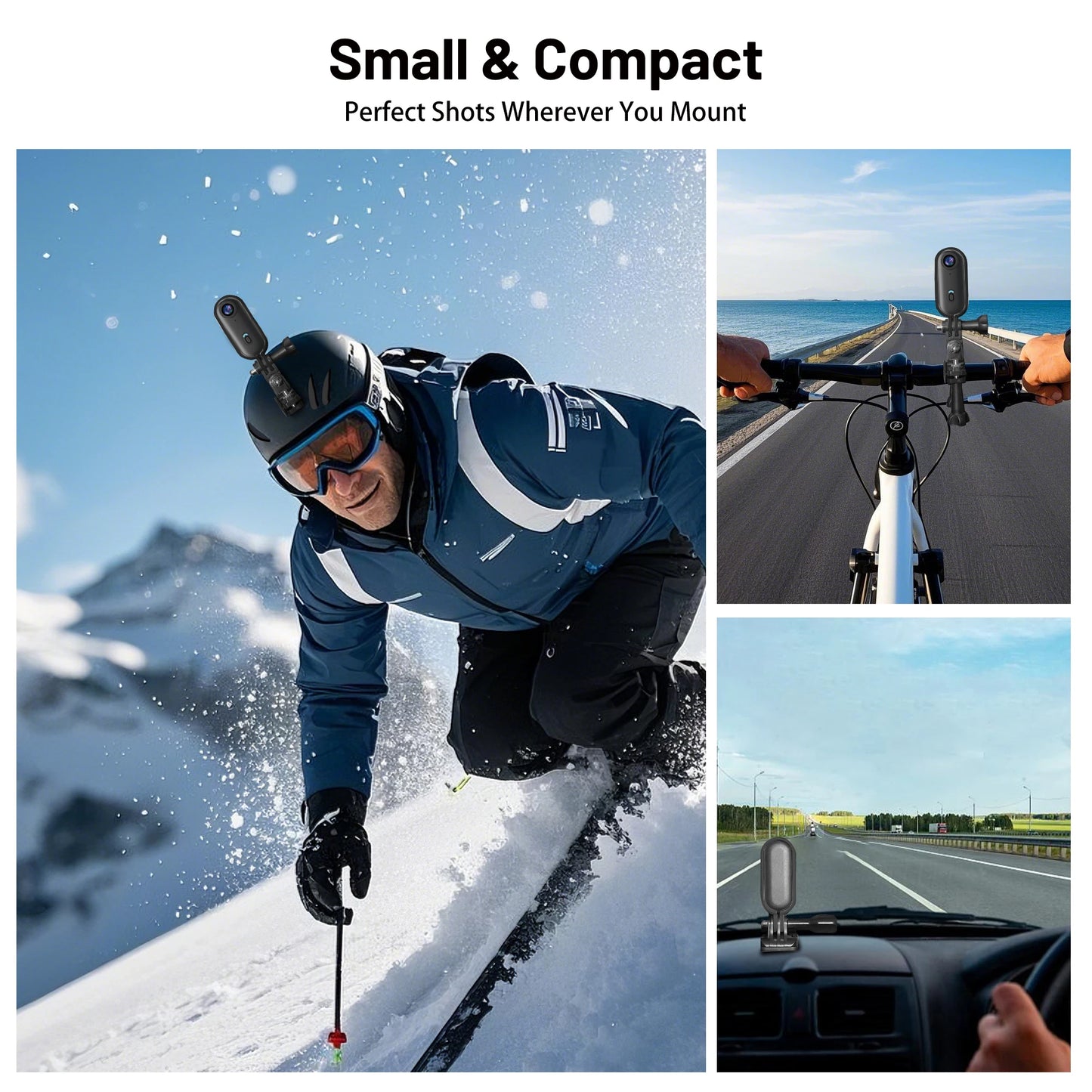 StealthiCam™ | 4K Mini WIFI Action Camera 128GB