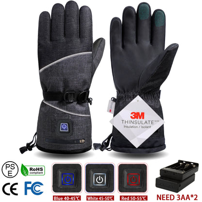 HeatMax Waterproof Winter Gloves