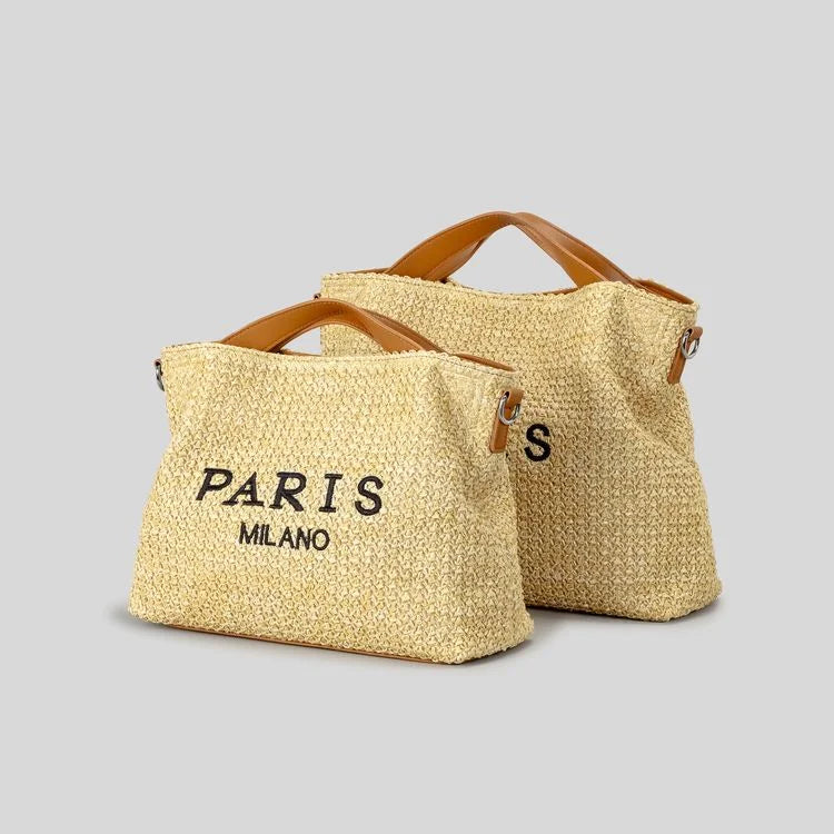 Chic Summer Straw Tote