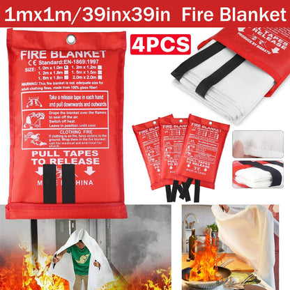 The "BlazeLock" Fire Blanket