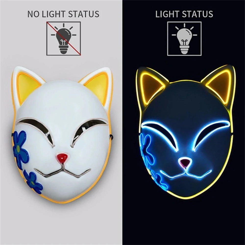Bad Kitty | LED Haloween/Cosplay Mask