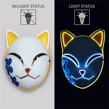 Bad Kitty | LED Haloween/Cosplay Mask