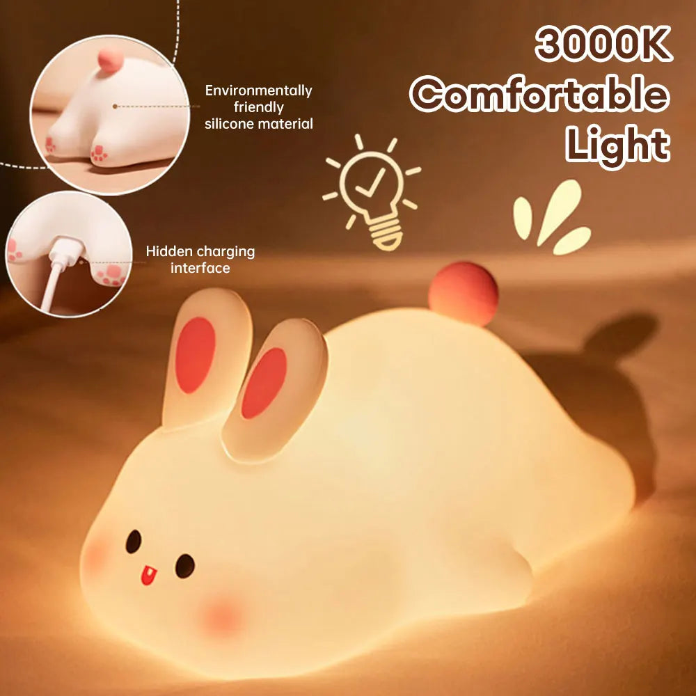 Happy Bunny Night Light