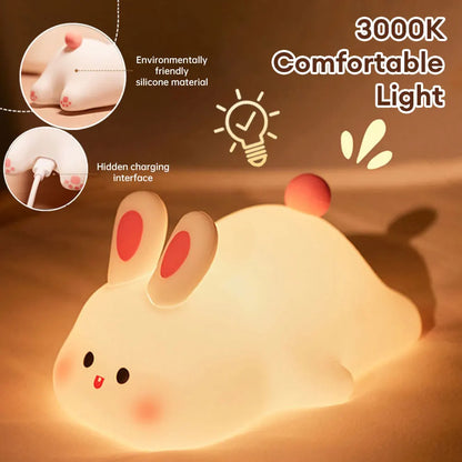 Happy Bunny Night Light