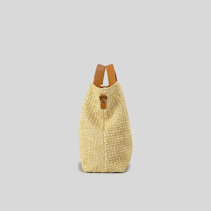 Chic Summer Straw Tote