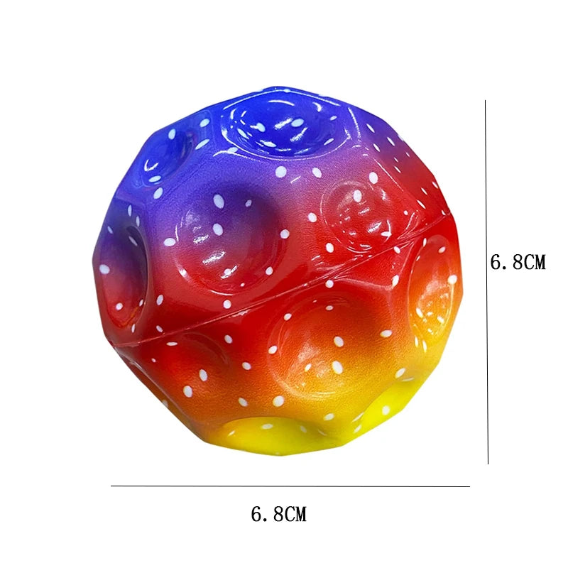 Mega Bounce Space Moonball Toy
