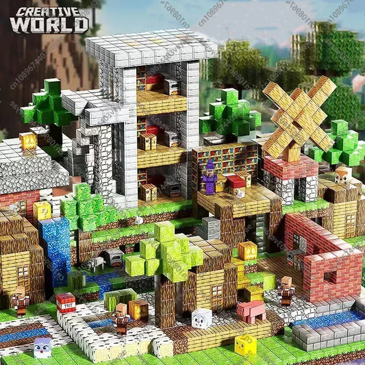 Magic Magnet Cube Play Set
