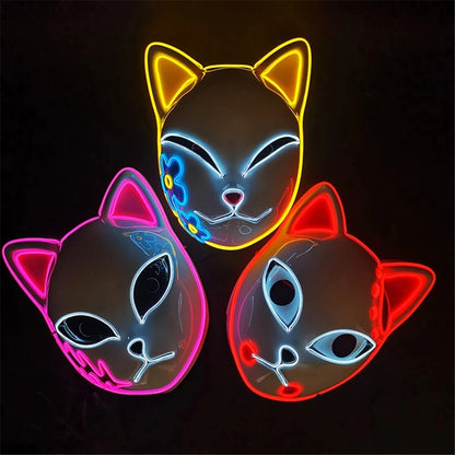 Bad Kitty | LED Haloween/Cosplay Mask