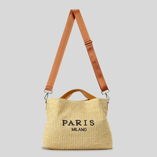 Chic Summer Straw Tote