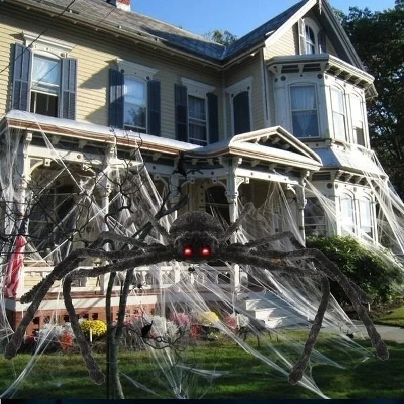 Giant Scary Spider Plush