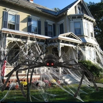Giant Scary Spider Plush