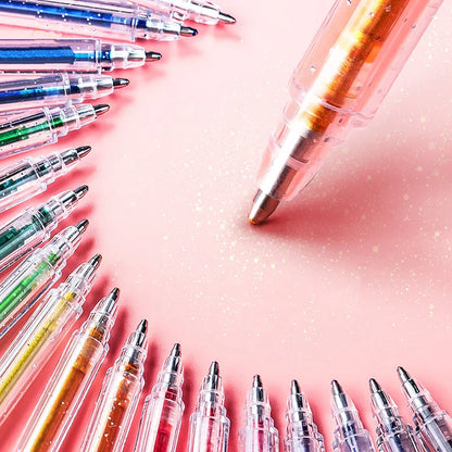 Colorful Glitter Gel Pen Set