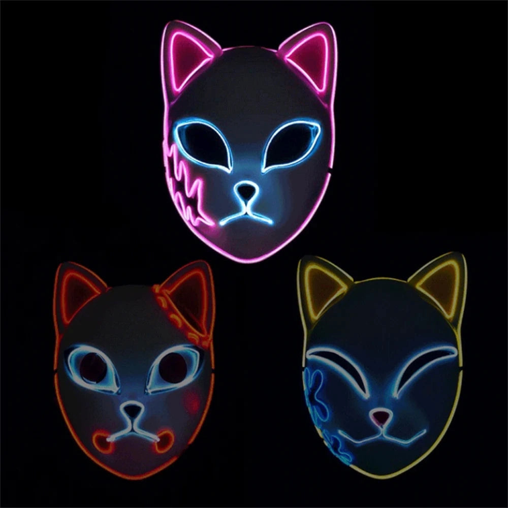 Bad Kitty | LED Haloween/Cosplay Mask