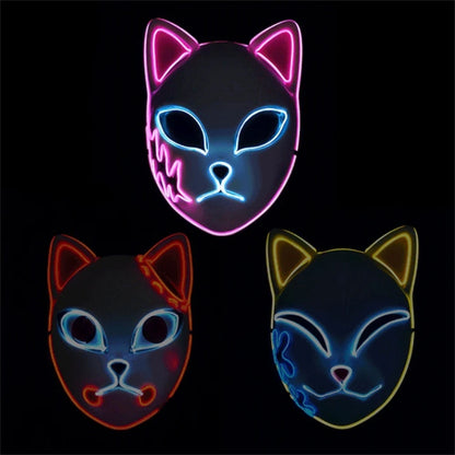 Bad Kitty | LED Haloween/Cosplay Mask