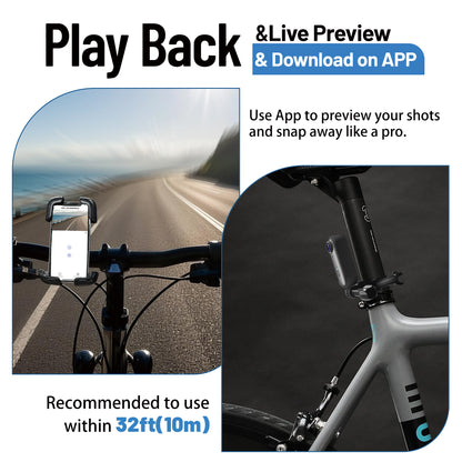 StealthiCam™ | 4K Mini WIFI Action Camera 128GB