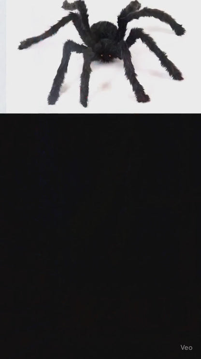 Giant Scary Spider Plush