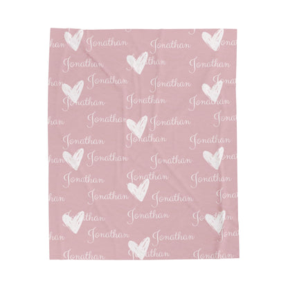 Personalized Name Blanket for Your Daughter, Customized Name Baby Blankets for Girls, Baby Name Blanket. Great Gift for Birthday, Mother's Day.